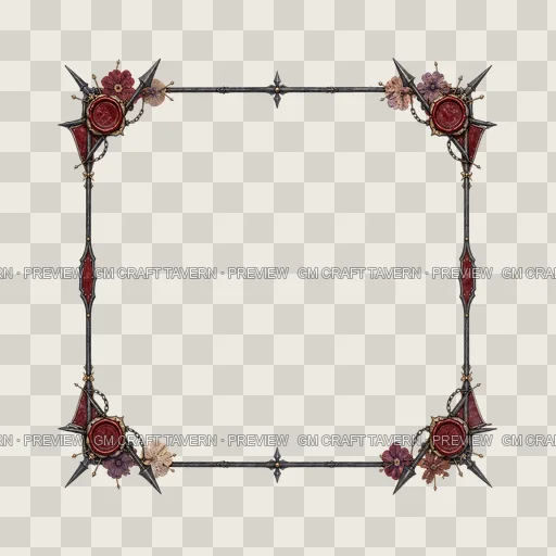 Border 121 top-down token preview