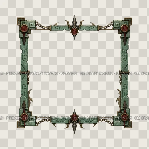 Border 124 top-down token preview
