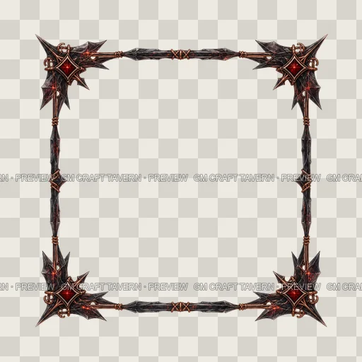 Border 129 top-down token preview