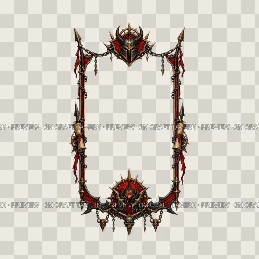 Border 43 top-down token preview