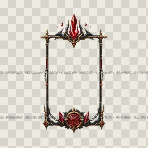 Border 45 top-down token preview