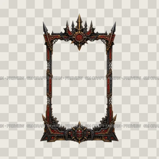 Border 46 top-down token preview