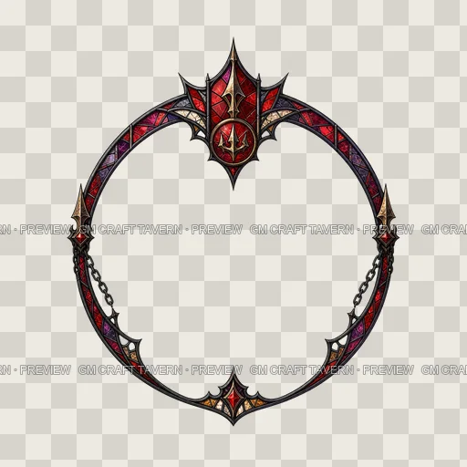 Border 53 top-down token preview