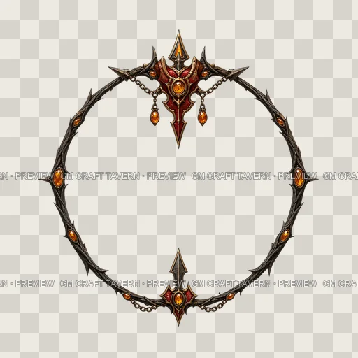 Border 64 top-down token preview