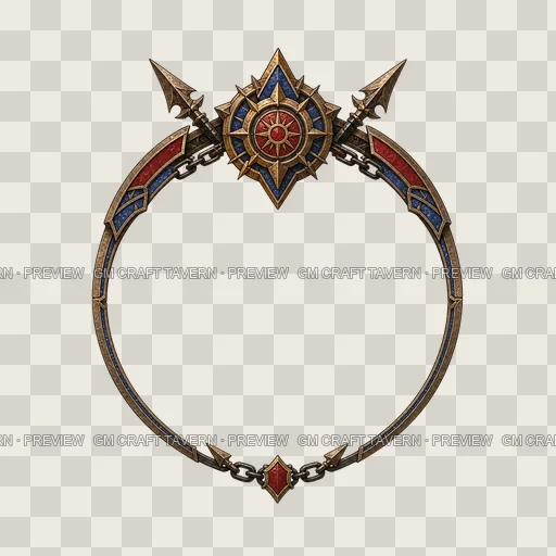 Border 72 top-down token preview