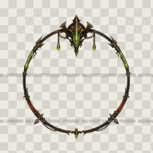 Border 84 top-down token preview