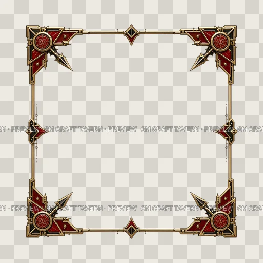 Border 97 top-down token preview