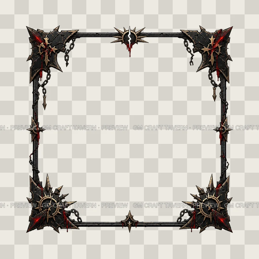 Fallen Paladin Borders product preview 1