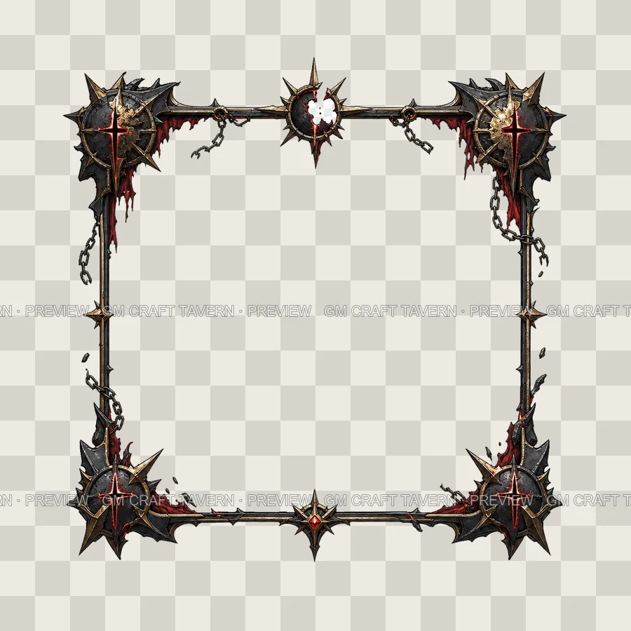 Fallen Paladin Borders product preview 2