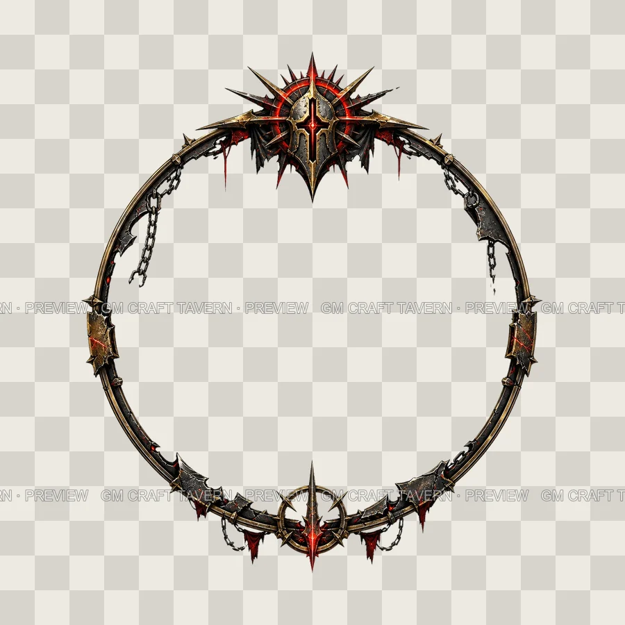Fallen Paladin Borders product preview 3