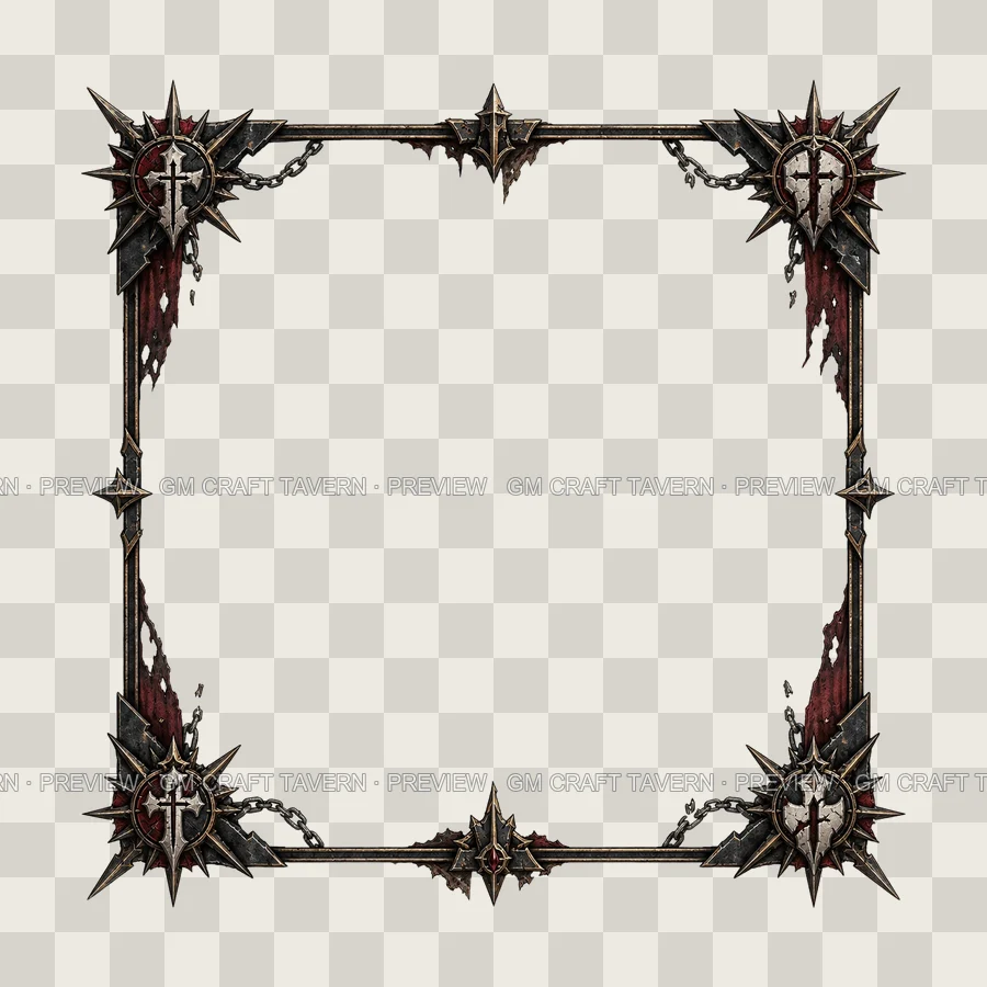 Fallen Paladin Borders product preview 4