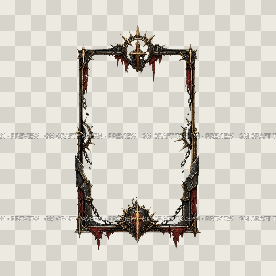 Fallen Paladin Borders product preview 5