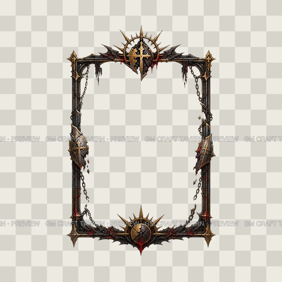 Fallen Paladin Borders product preview 6