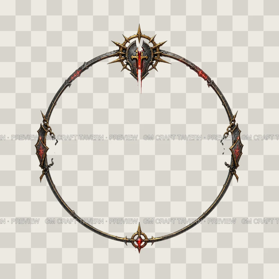 Fallen Paladin Borders product preview 7