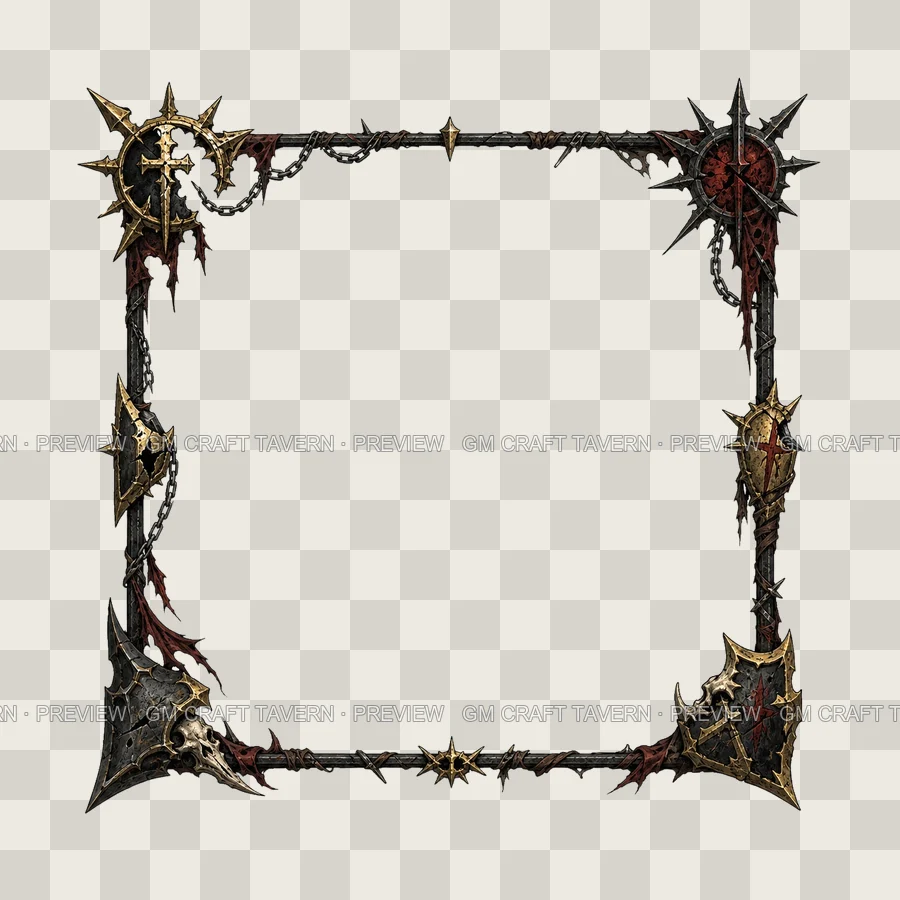Fallen Paladin Borders product preview 8