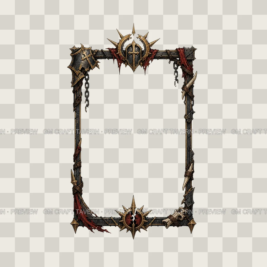 Fallen Paladin Borders product preview 9