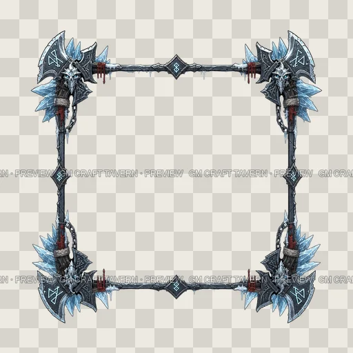 Border 14 top-down token preview