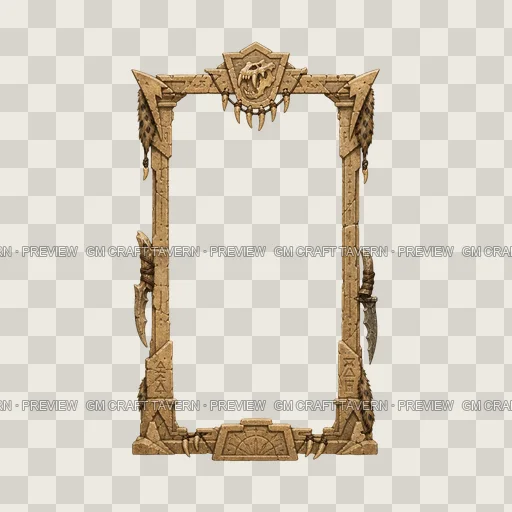 Border 11 top-down token preview