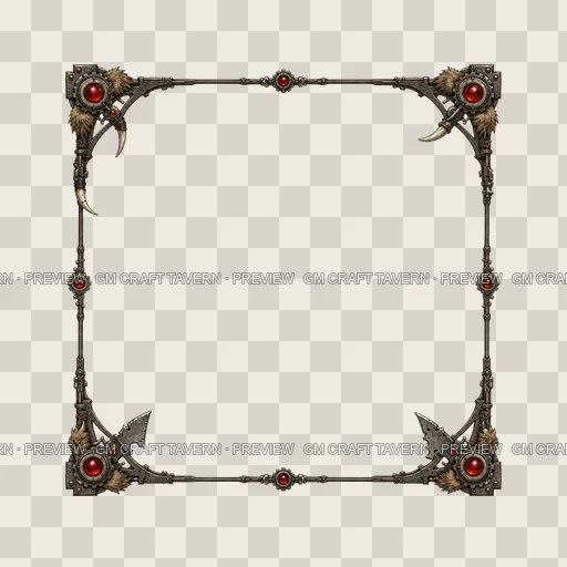 Border 111 top-down token preview