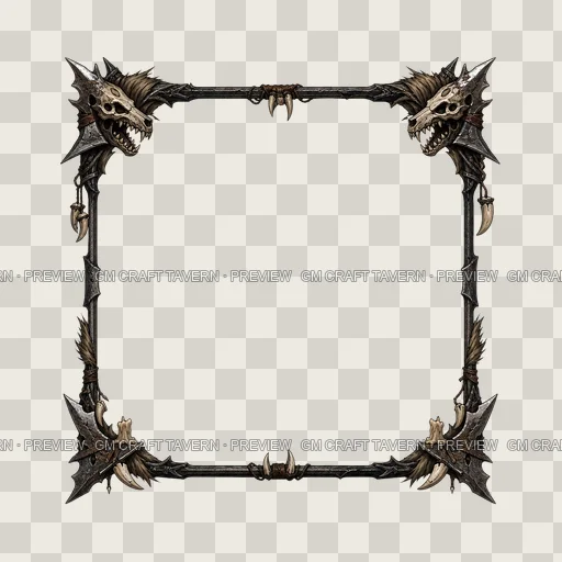 Border 129 top-down token preview