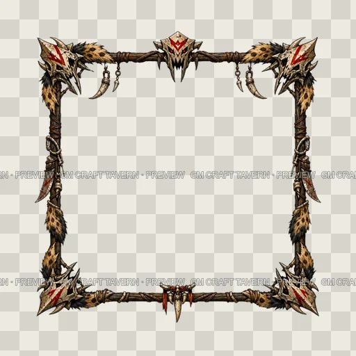 Border 138 top-down token preview