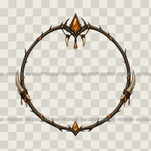 Border 64 top-down token preview