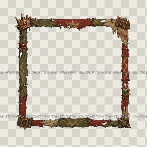 Border 134 top-down token preview