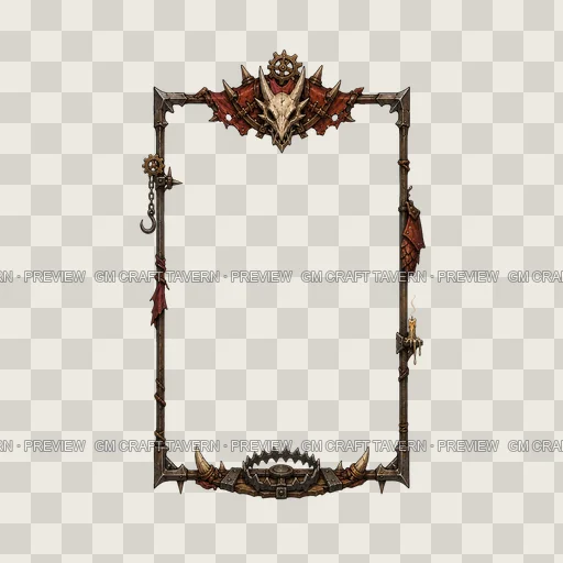 Border 12 top-down token preview