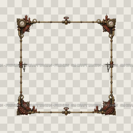 Border 124 top-down token preview