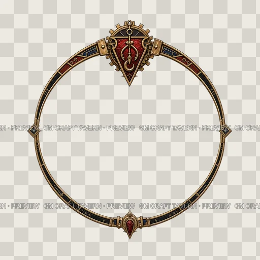 Border 50 top-down token preview