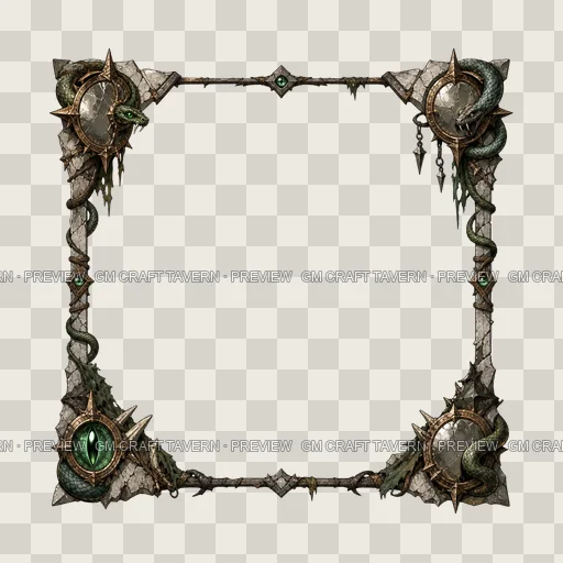 Border 12 top-down token preview