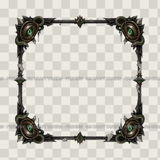 Border 14 top-down token preview