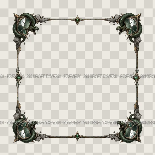 Border 15 top-down token preview