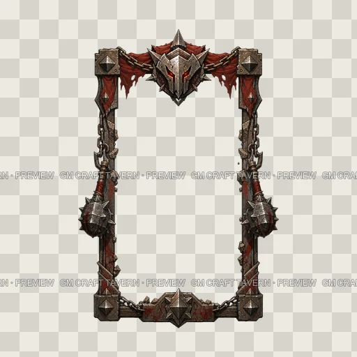 Border 05 top-down token preview