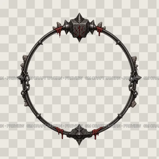 Border 09 top-down token preview