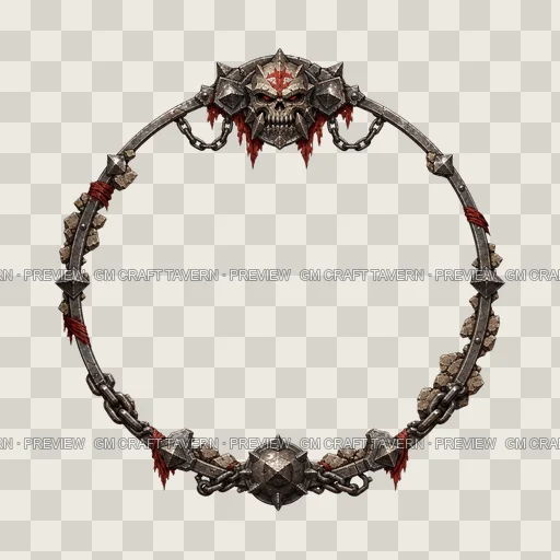 Border 10 top-down token preview