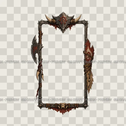 Border 12 top-down token preview