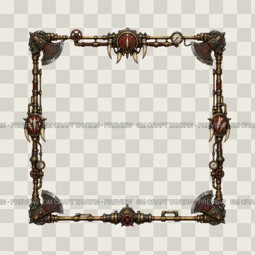 Border 124 top-down token preview