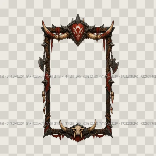 Border 43 top-down token preview