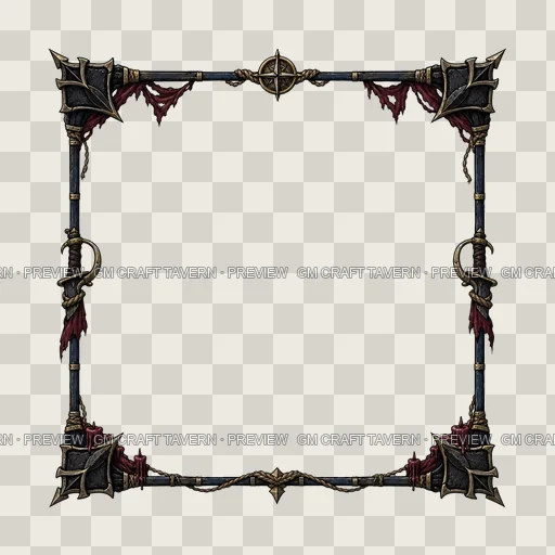 Border 129 top-down token preview