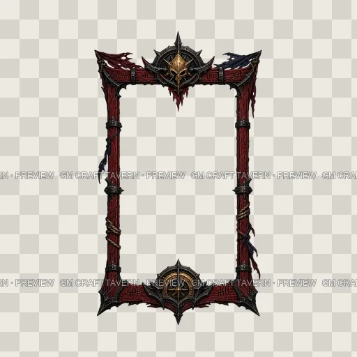 Border 22 top-down token preview