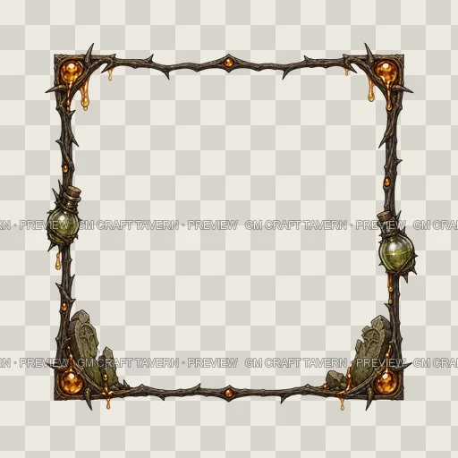 Border 111 top-down token preview