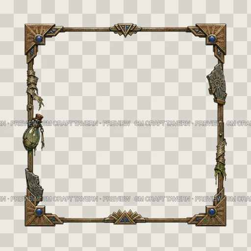 Border 119 top-down token preview