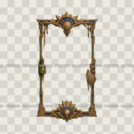 Border 25 top-down token preview