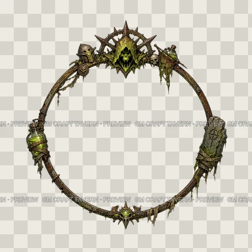 Border 90 top-down token preview