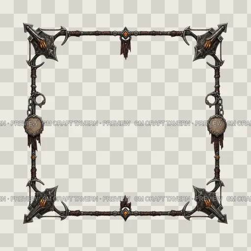 Border 11 top-down token preview