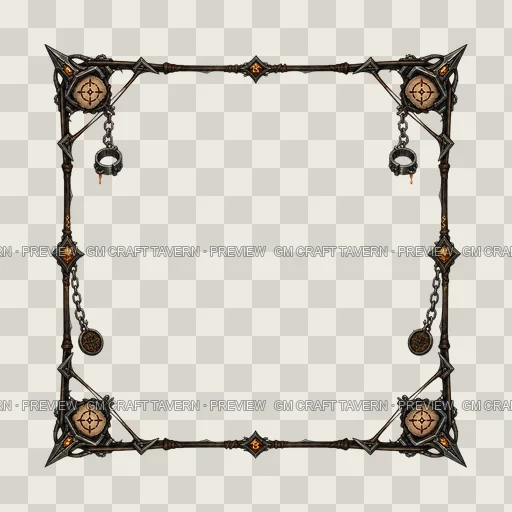 Border 13 top-down token preview