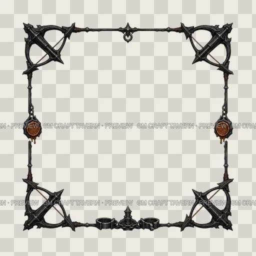 Border 14 top-down token preview