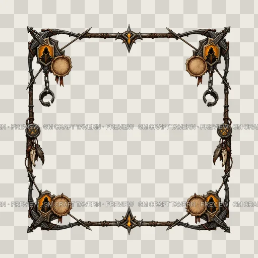 Border 15 top-down token preview