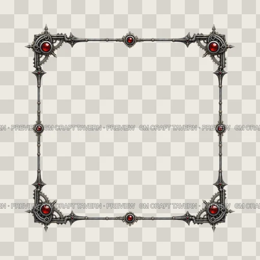 Border 111 top-down token preview